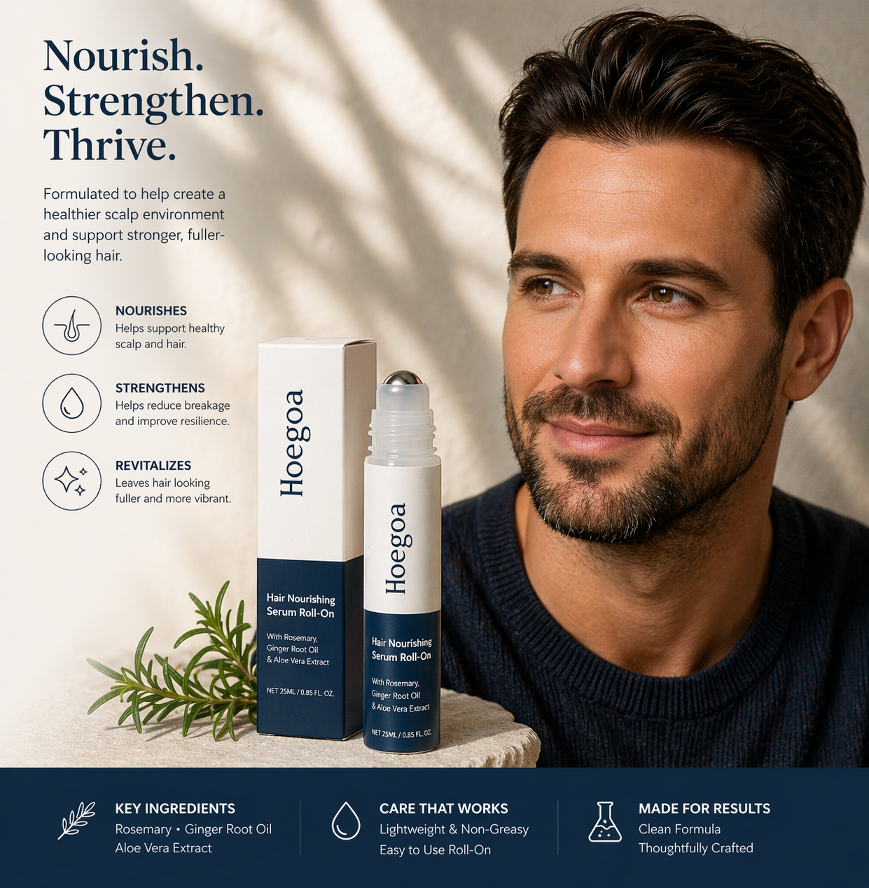 Root Labs Rosemary Scalp Serum (Roll-On)